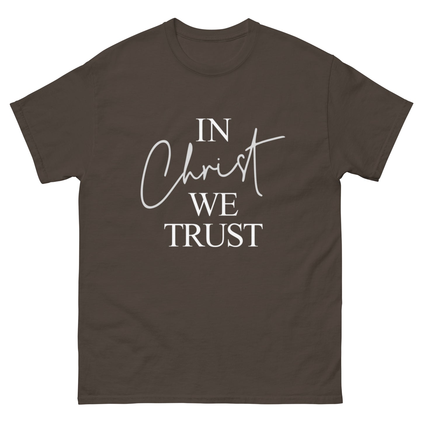 "In Christ we Trust" classic tee
