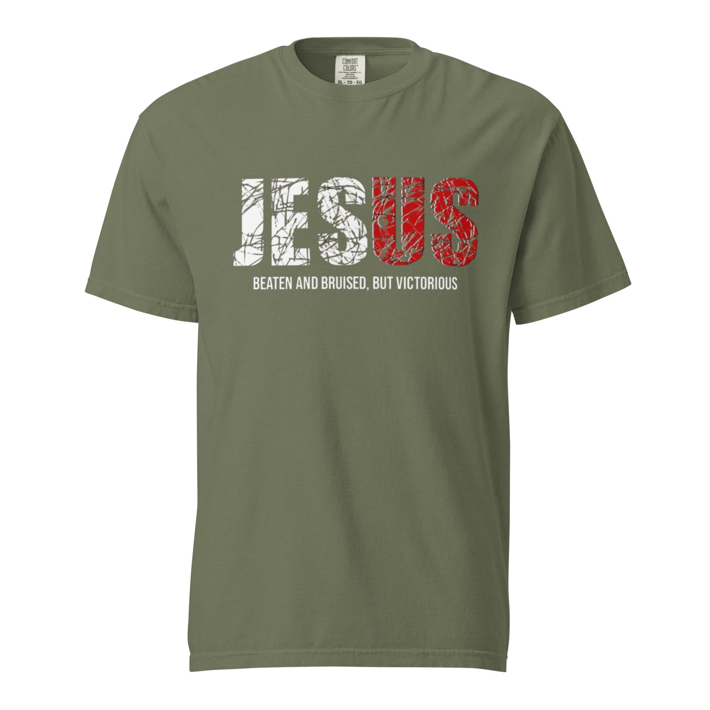 "Jesus" Comfort Color heavyweight t-shirt