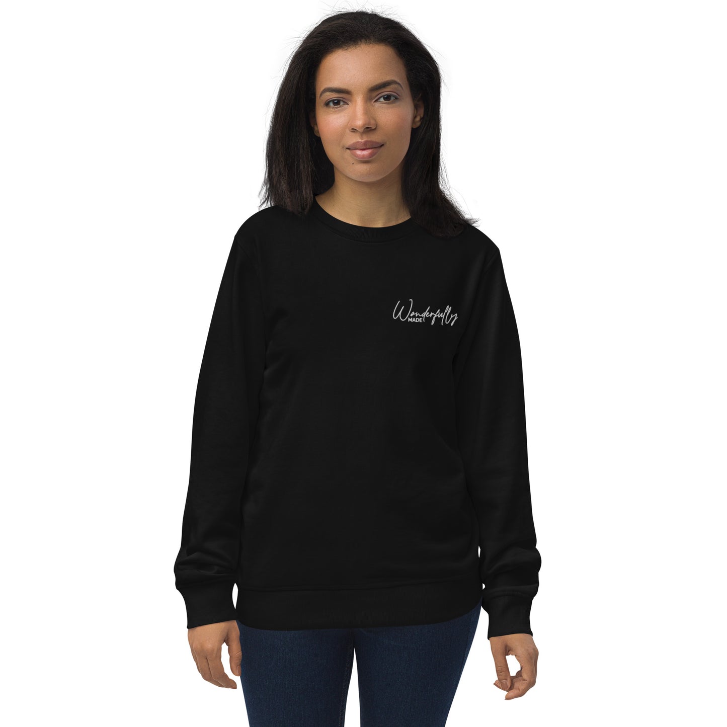 "Wonderfully Made" Embroidered sweatshirt