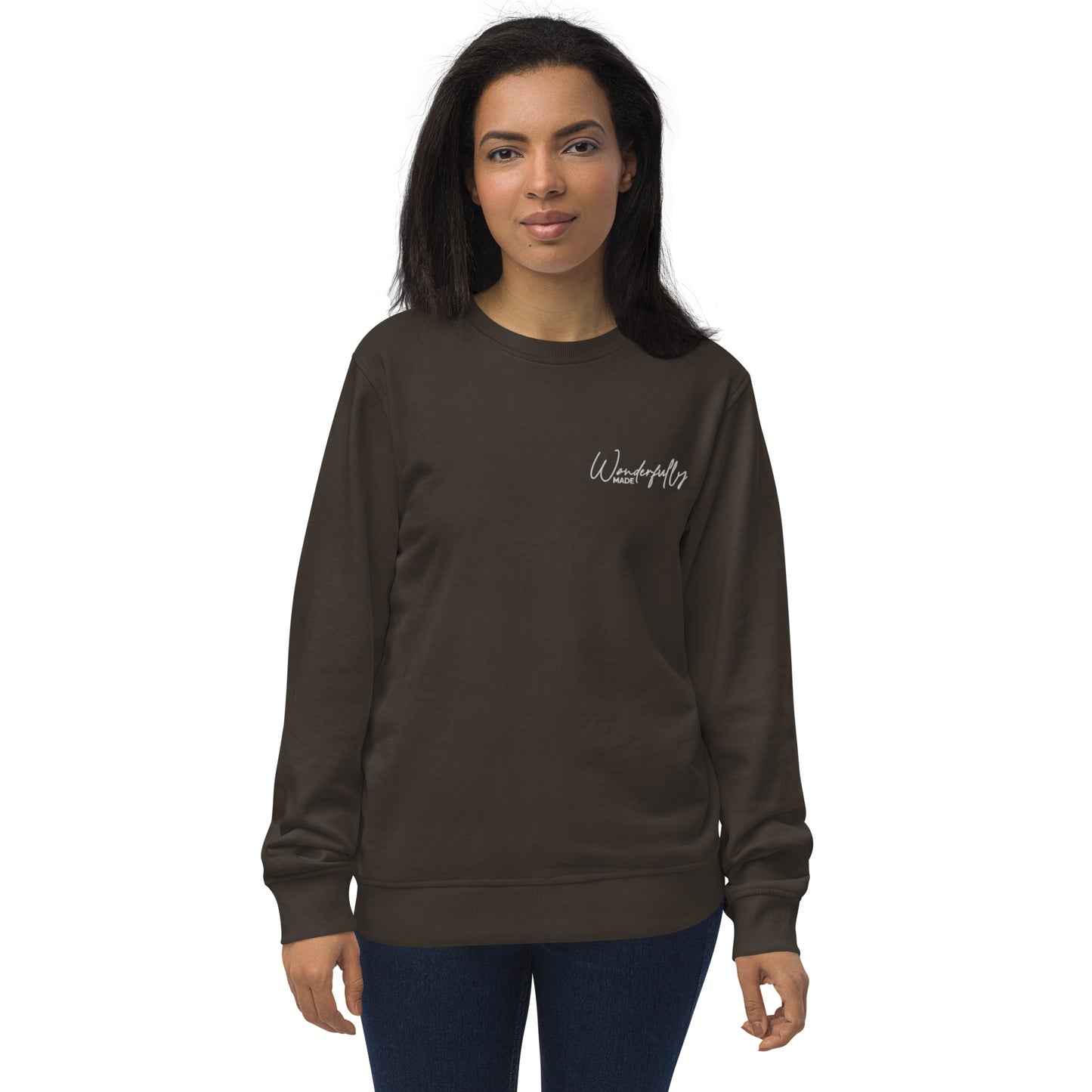 "Wonderfully Made" Embroidered sweatshirt