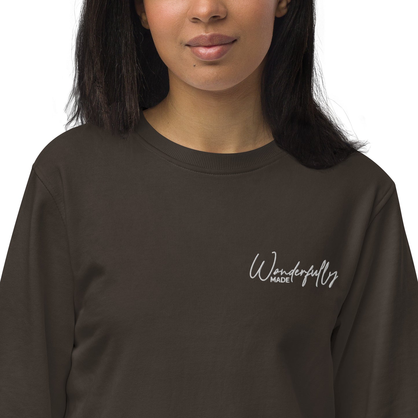 "Wonderfully Made" Embroidered sweatshirt