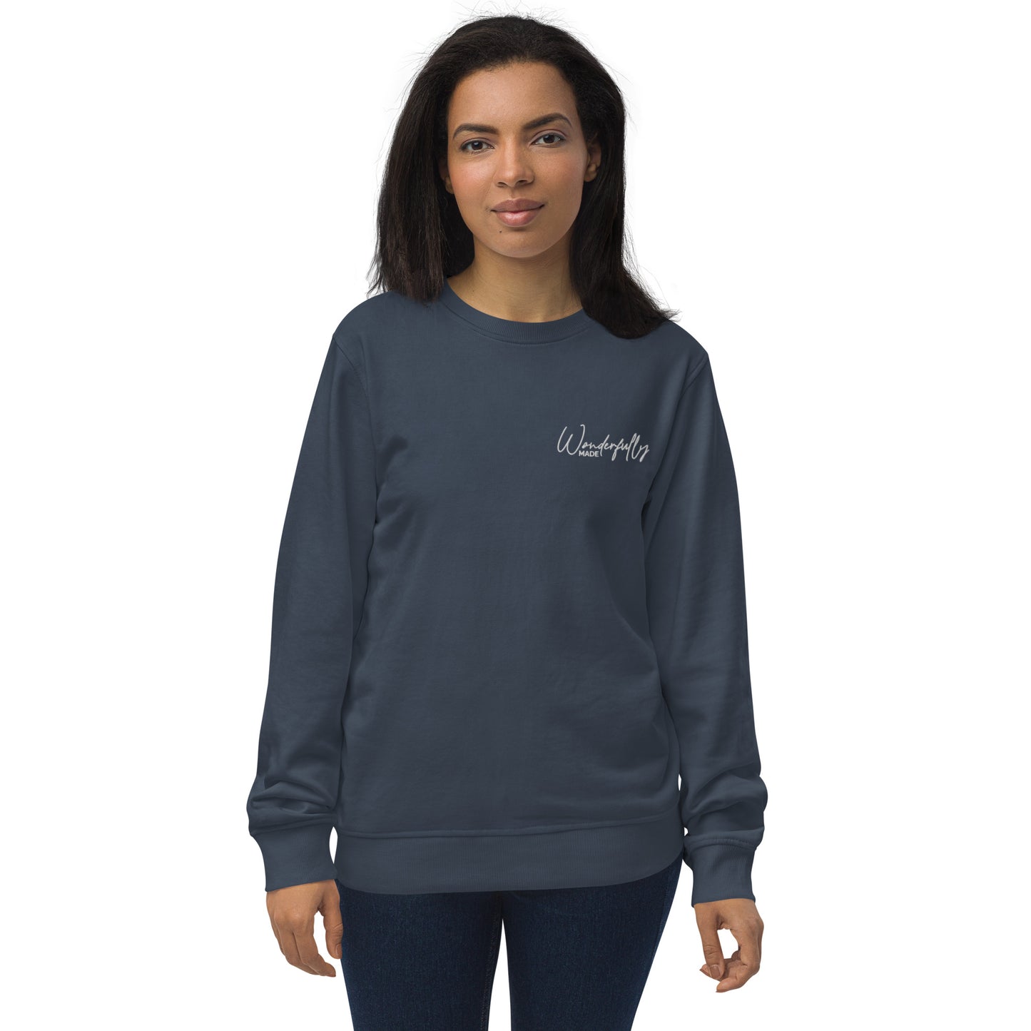 "Wonderfully Made" Embroidered sweatshirt
