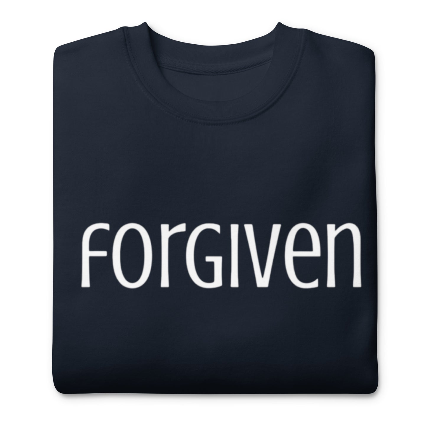 "Forgiven" Unisex Premium Sweatshirt