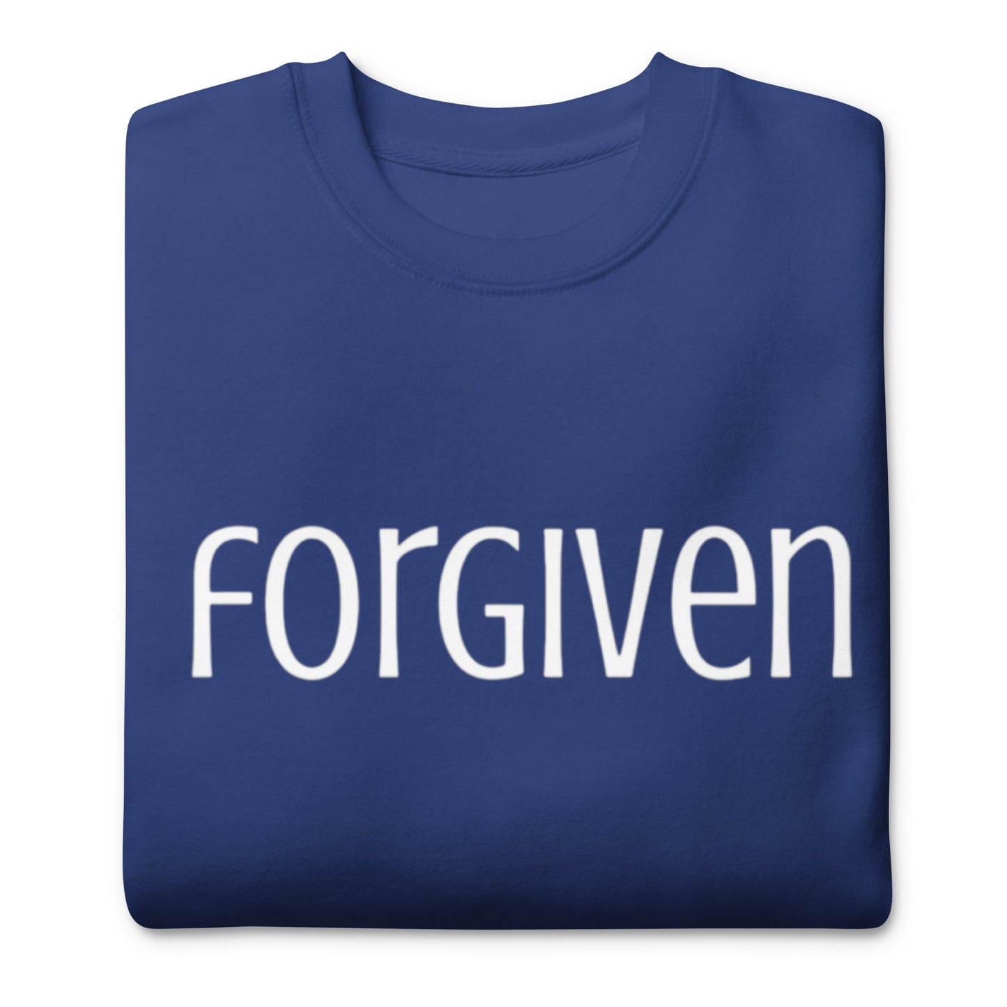 "Forgiven" Unisex Premium Sweatshirt