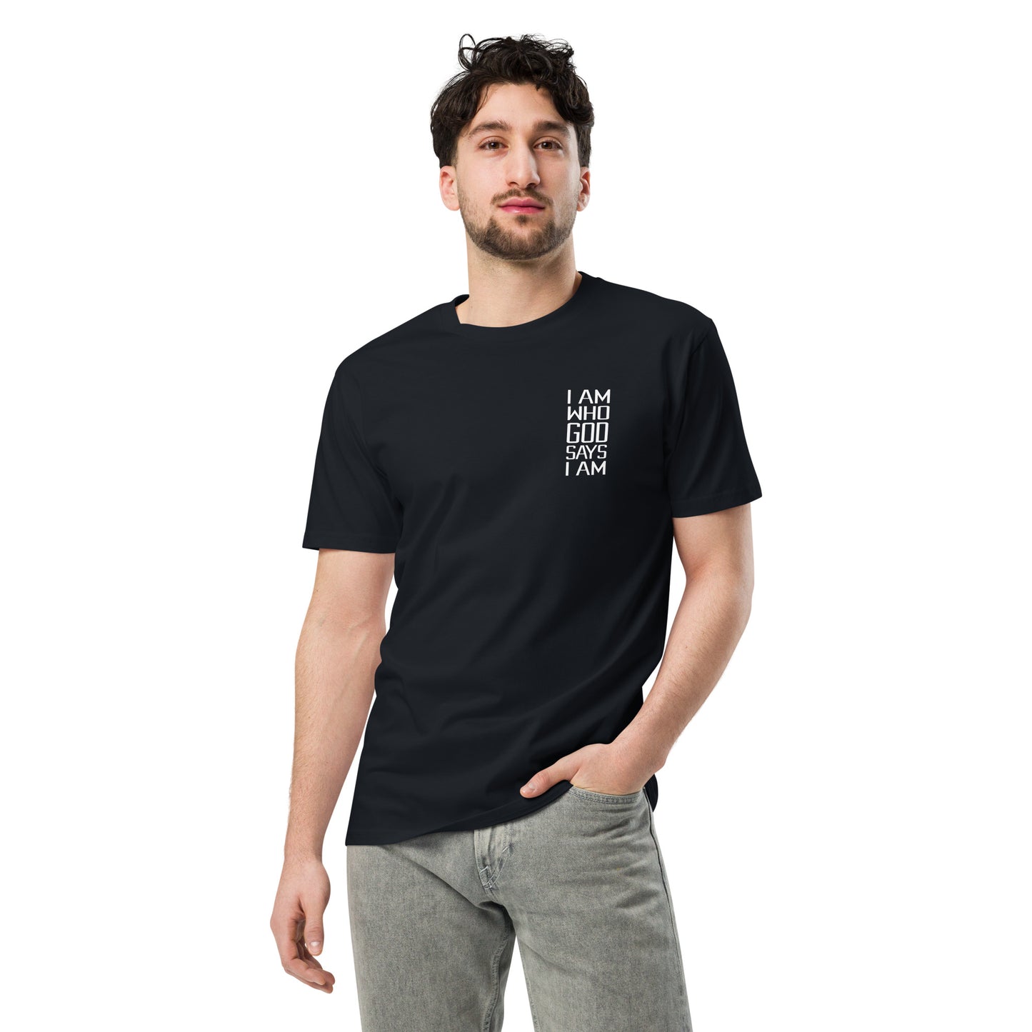 "I AM" premium t-shirt