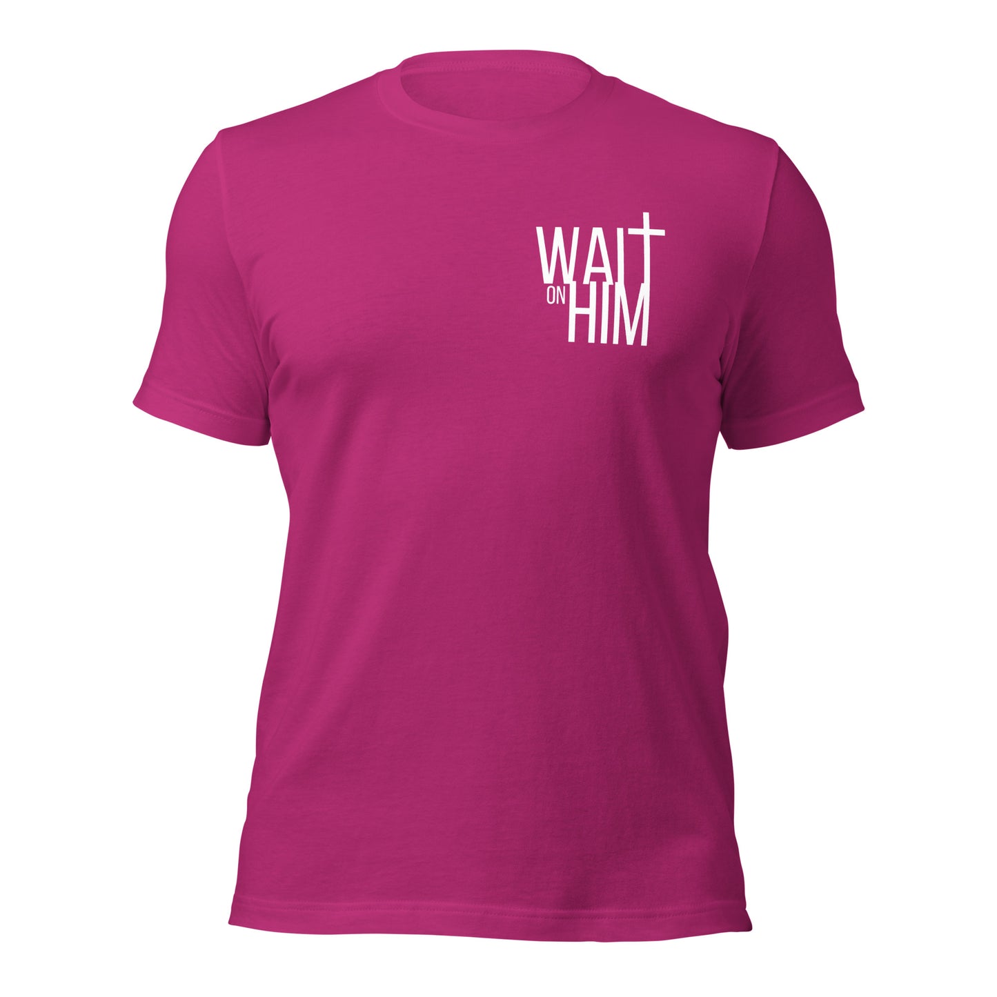 "Wait on Him" Unisex t-shirt
