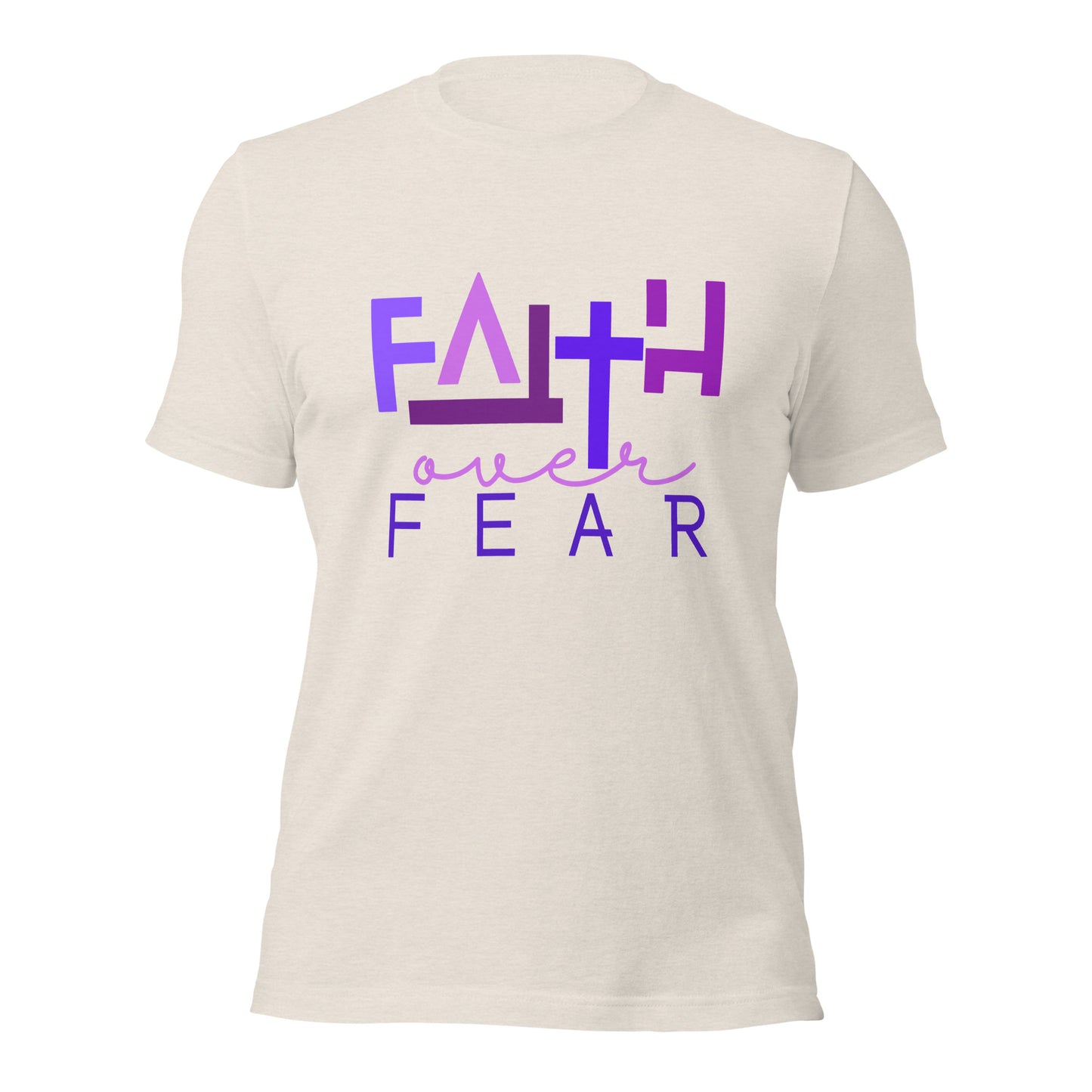 Faith over Fear Unisex t-shirt