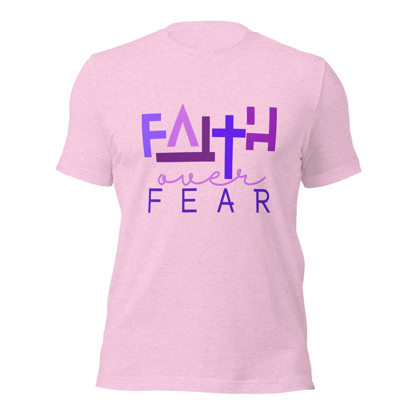 Faith over Fear Unisex t-shirt