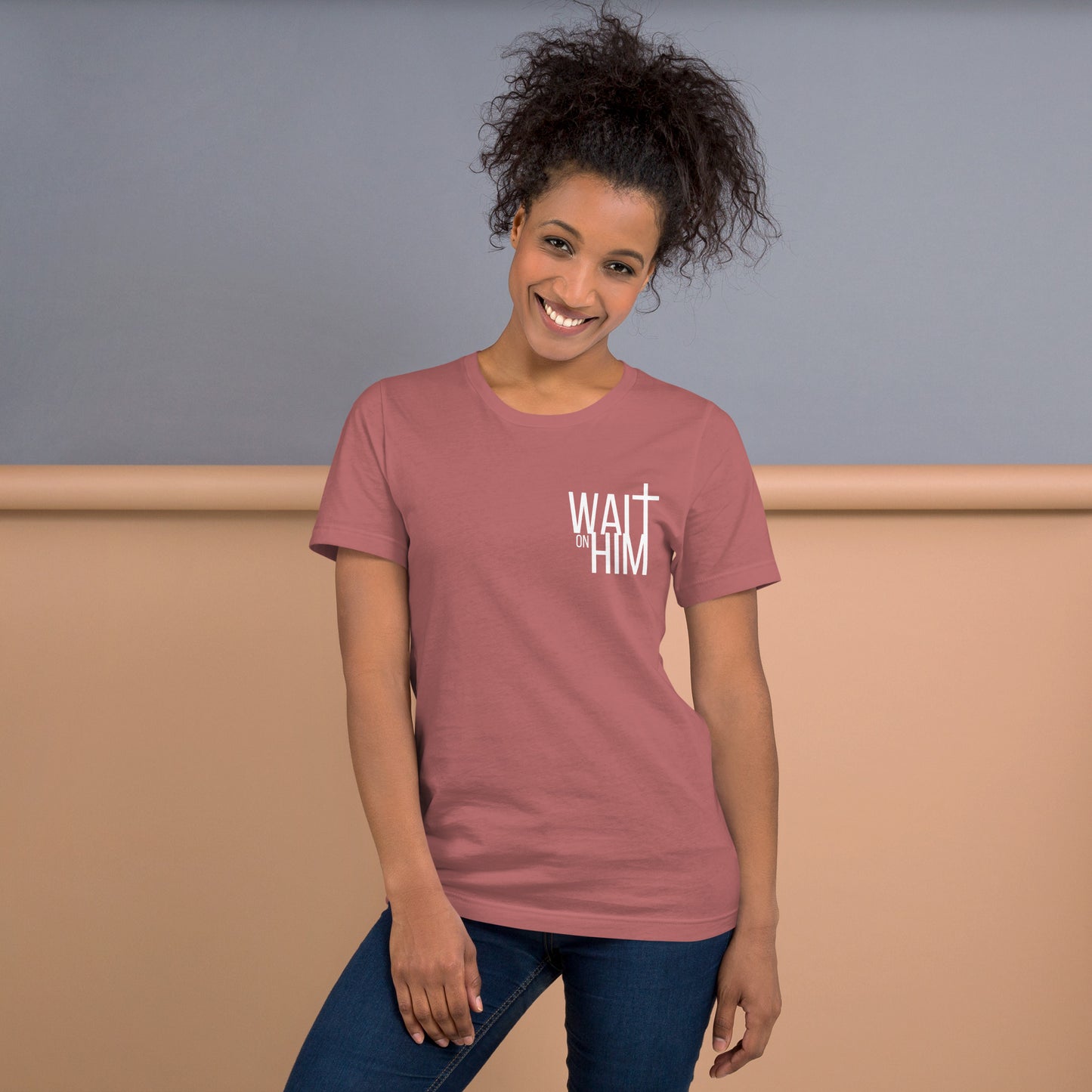 "Wait on Him" Unisex t-shirt