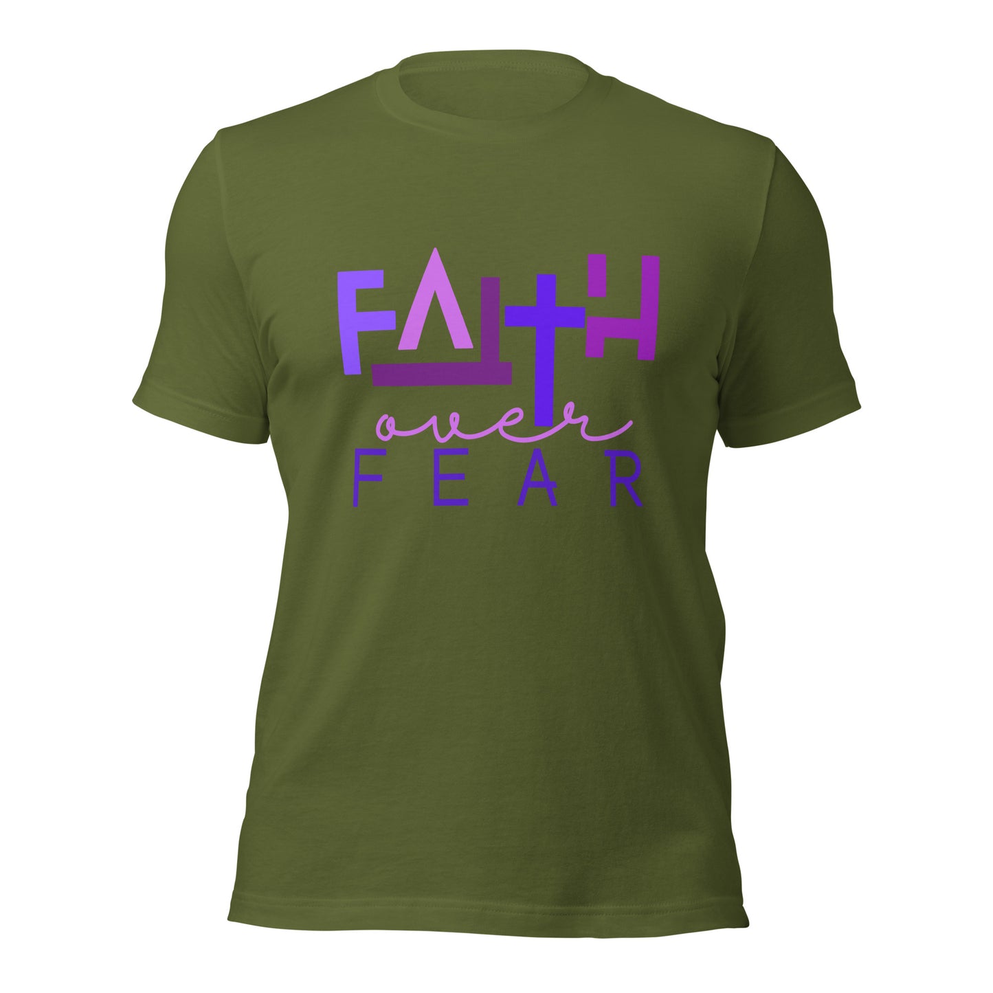 Faith over Fear Unisex t-shirt