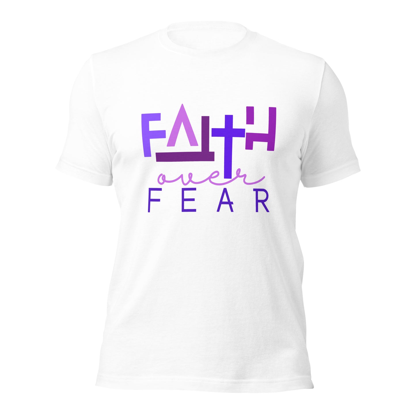 Faith over Fear Unisex t-shirt