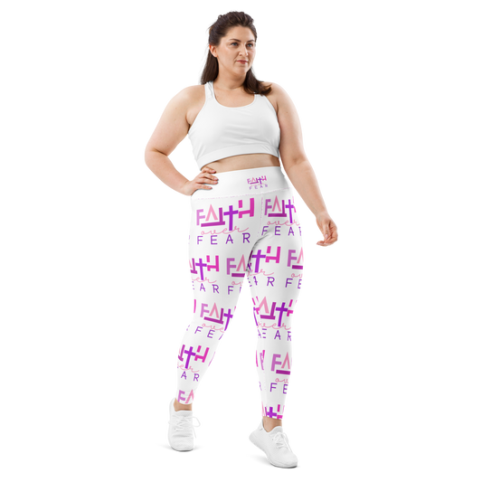 Faith over Fear Plus Size Leggings