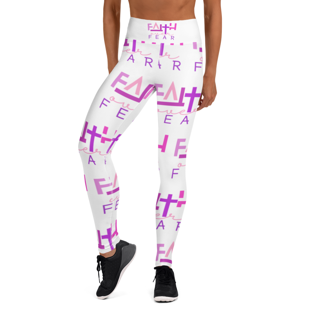 Faith over Fear Leggings