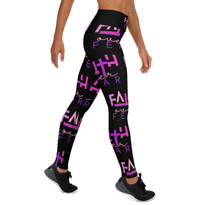 Faith over Fear Yoga Leggings