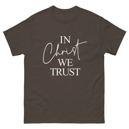 "In Christ we Trust" classic tee