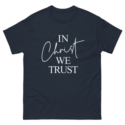 "In Christ we Trust" classic tee