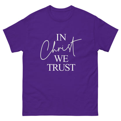 "In Christ we Trust" classic tee
