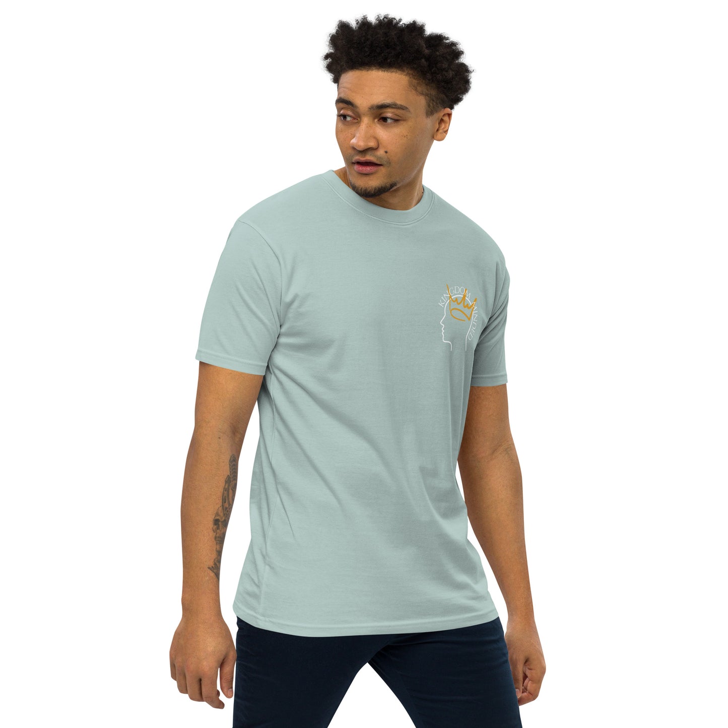 KINGDOM MINDED premium heavyweight tee