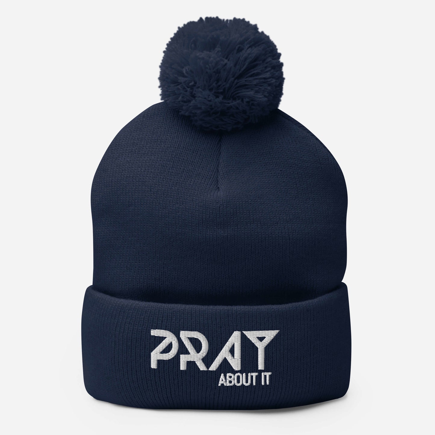 Pray About It Pom-Pom Beanie