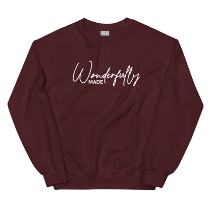 "Wonderfully Made" Unisex Sweatshirt