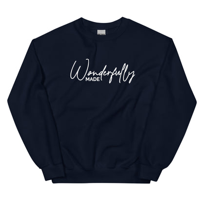 "Wonderfully Made" Unisex Sweatshirt