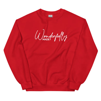 "Wonderfully Made" Unisex Sweatshirt