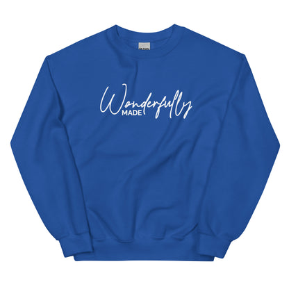 "Wonderfully Made" Unisex Sweatshirt