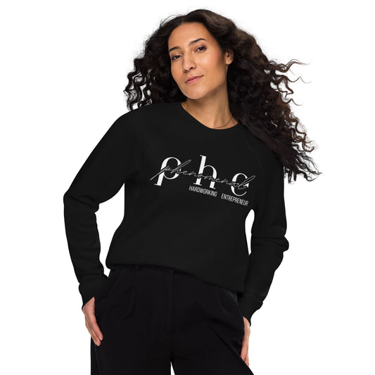 PHE-nom organic raglan sweatshirt