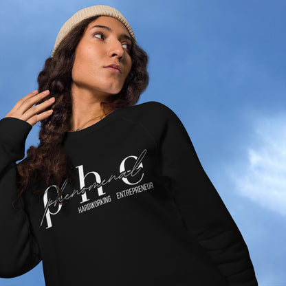 PHE-nom organic raglan sweatshirt