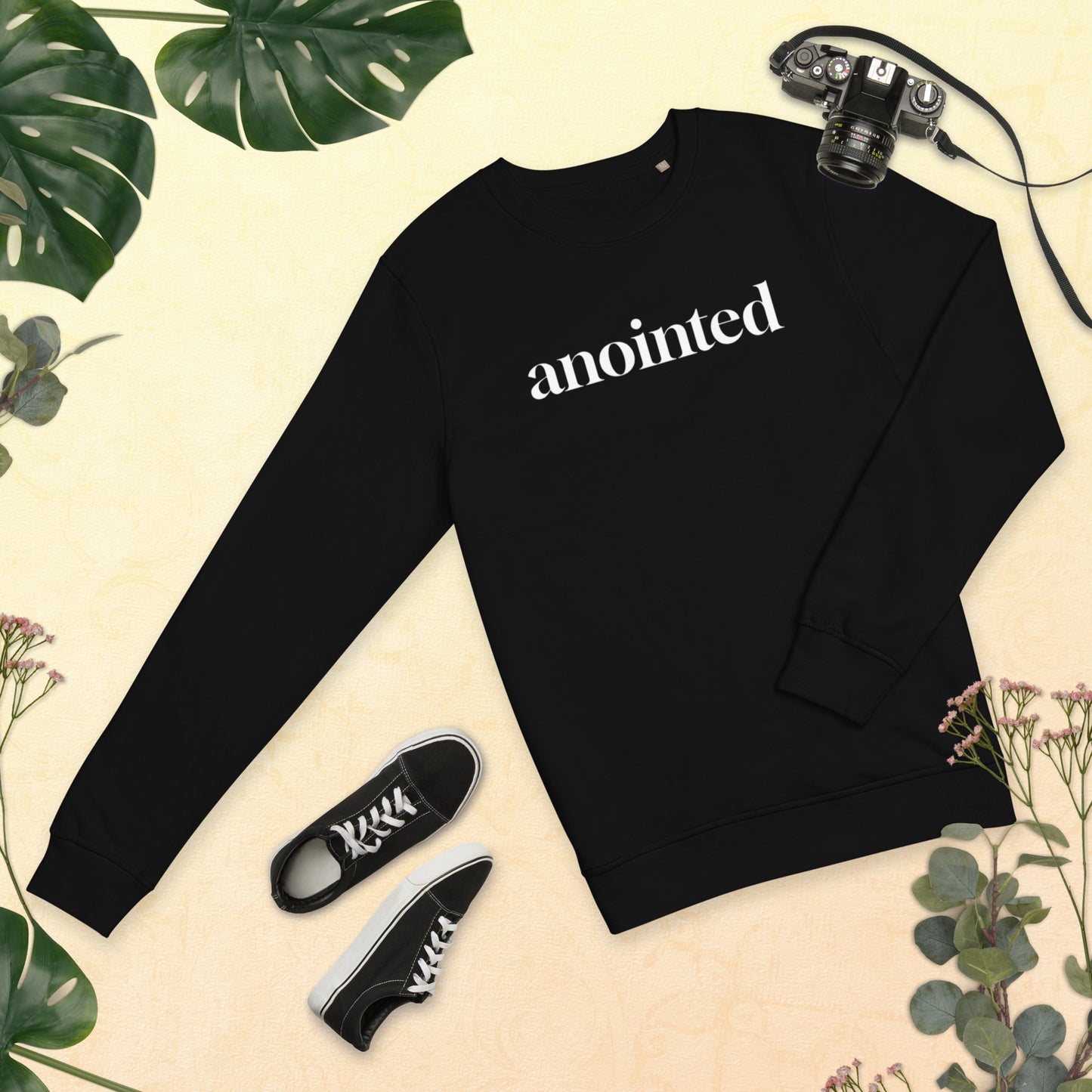 "Anointed" Unisex organic sweatshirt