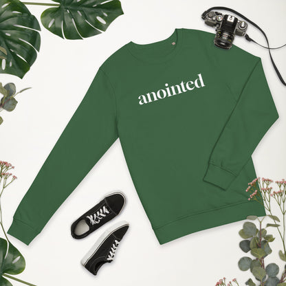 "Anointed" Unisex organic sweatshirt