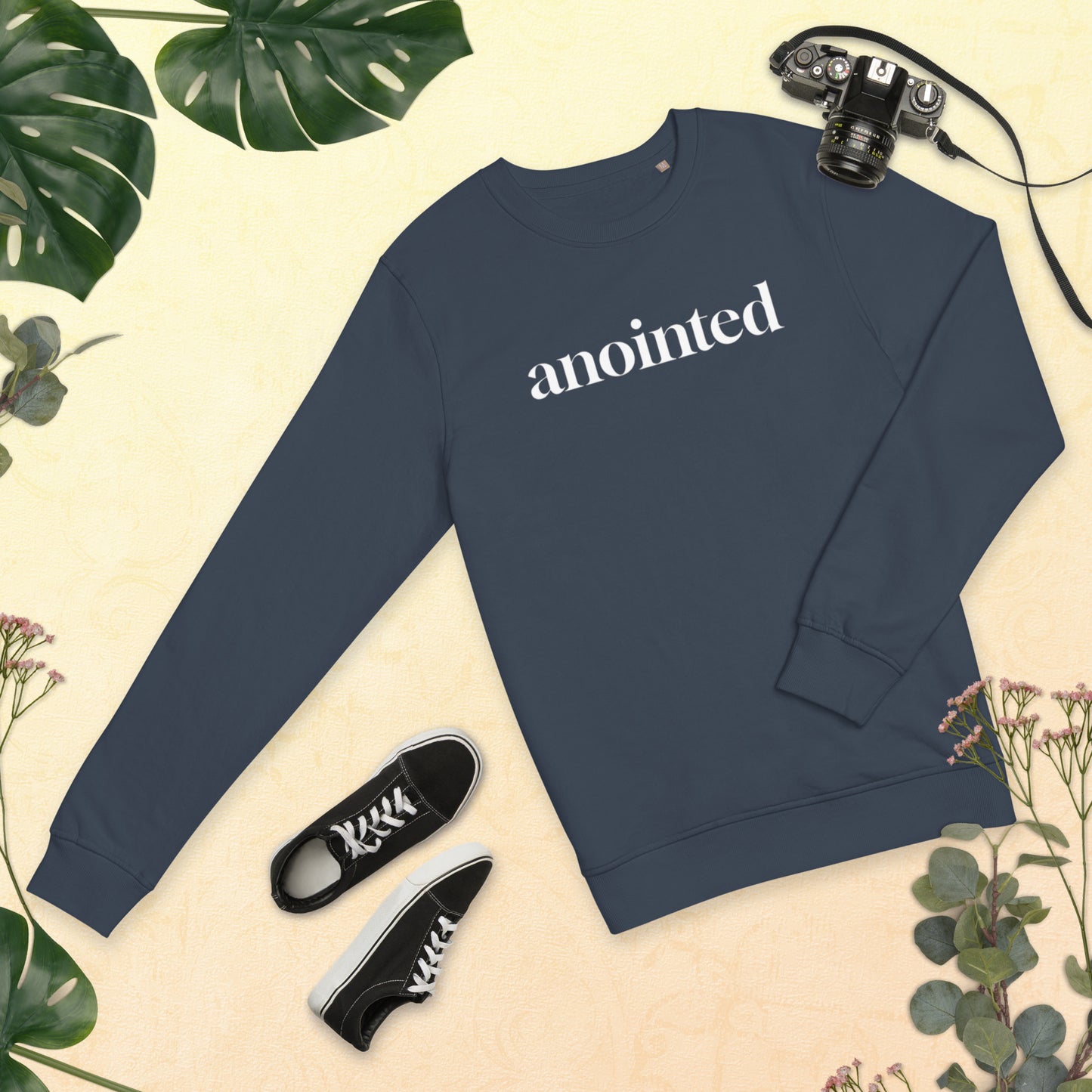 "Anointed" Unisex organic sweatshirt