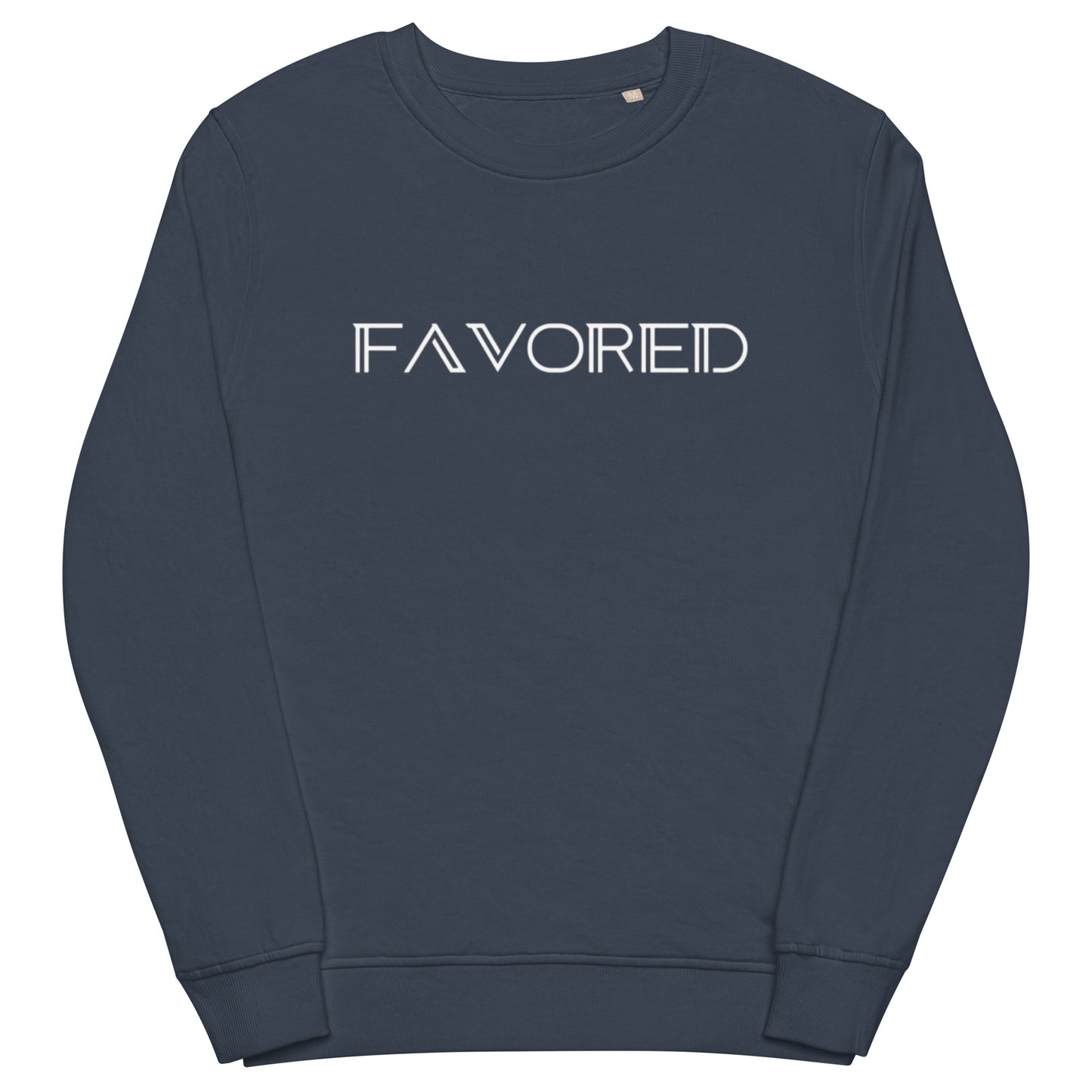 "Favored" Unisex organic sweatshirt