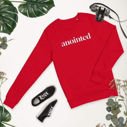 "Anointed" Unisex organic sweatshirt