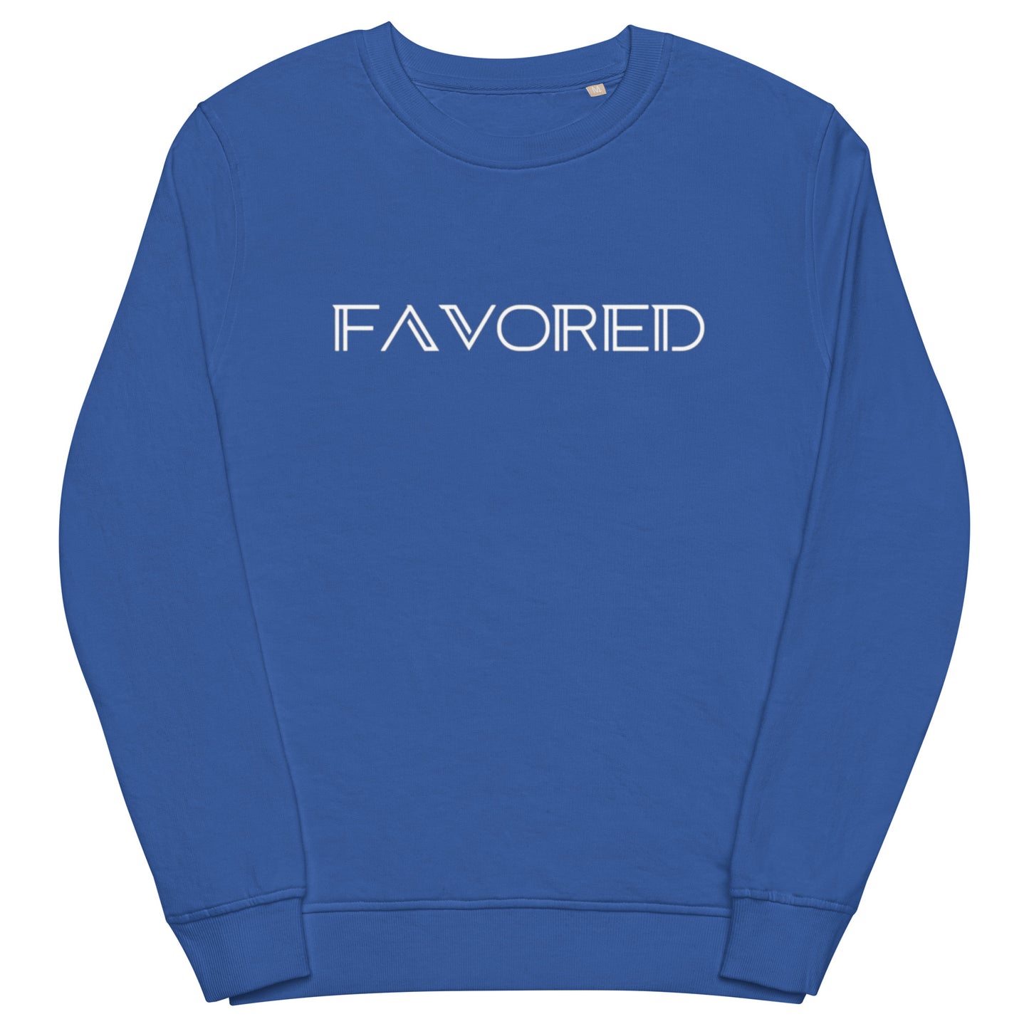 "Favored" Unisex organic sweatshirt