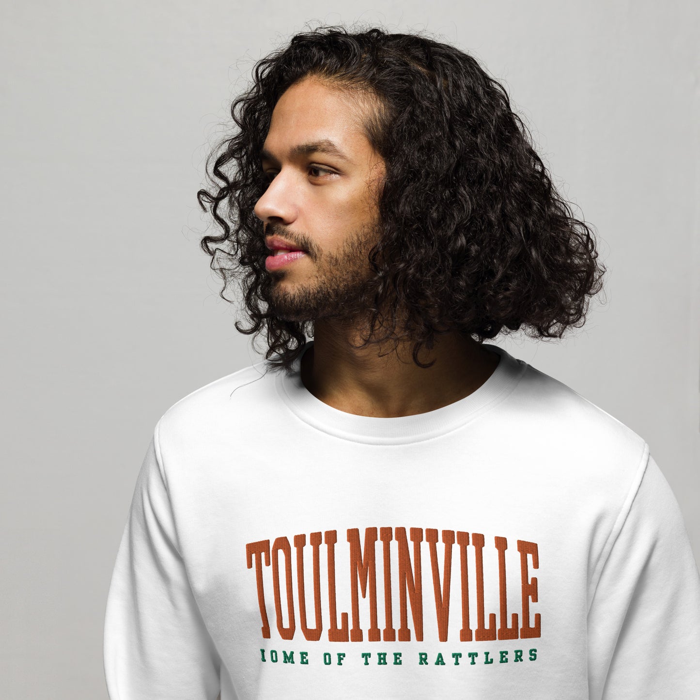 TOULMINVILLE EMBROIDERED organic sweatshirt