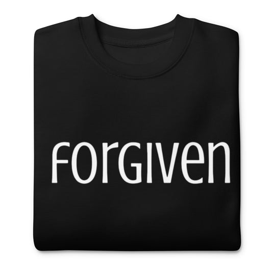 "Forgiven" Unisex Premium Sweatshirt
