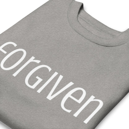 "Forgiven" Unisex Premium Sweatshirt