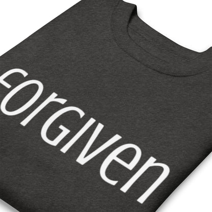 "Forgiven" Unisex Premium Sweatshirt