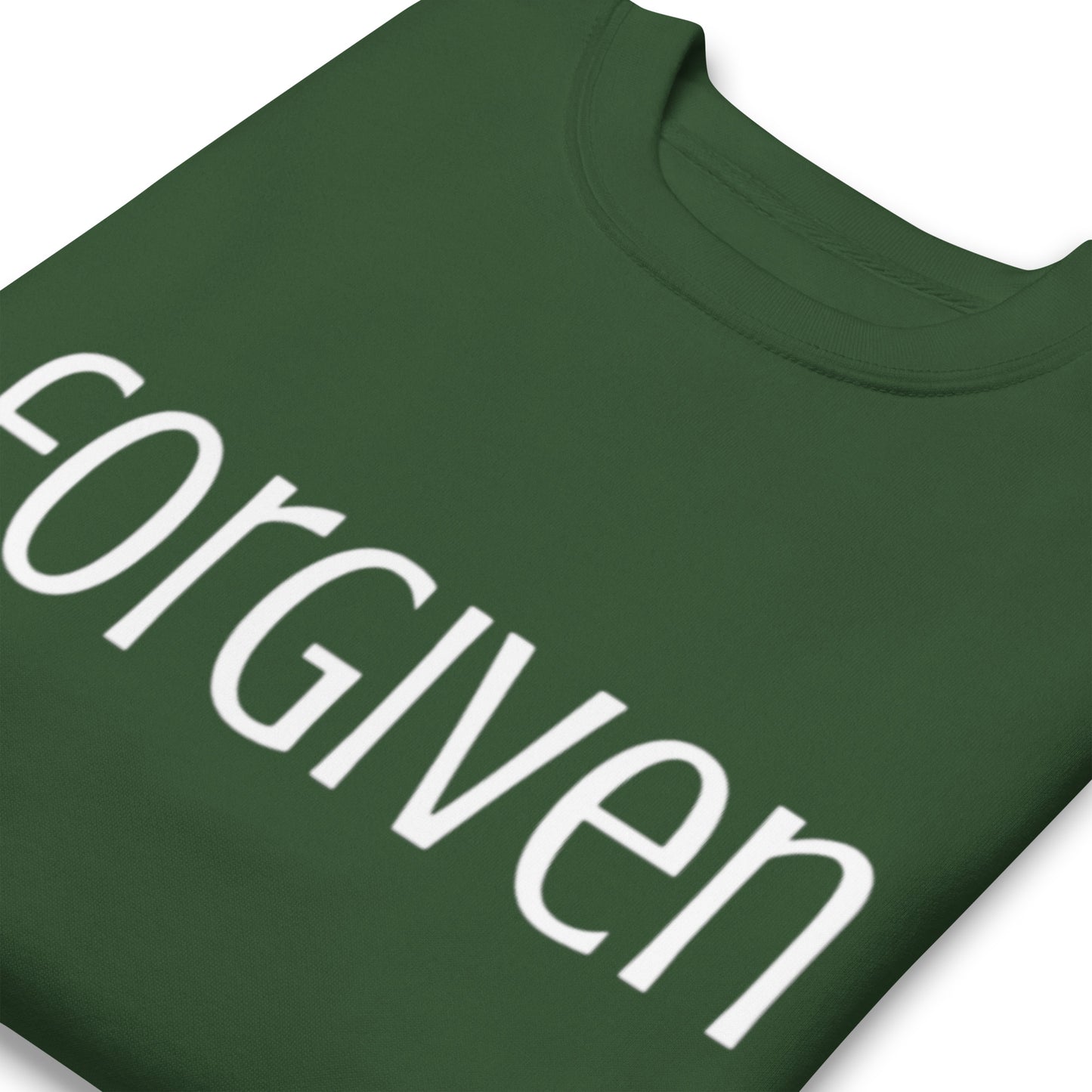 "Forgiven" Unisex Premium Sweatshirt