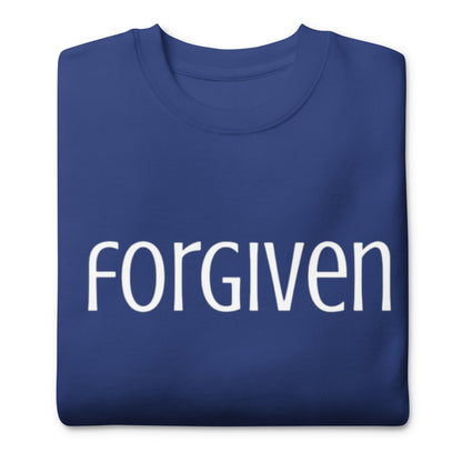 "Forgiven" Unisex Premium Sweatshirt