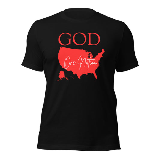 One Nation Under God! Unisex t-shirt