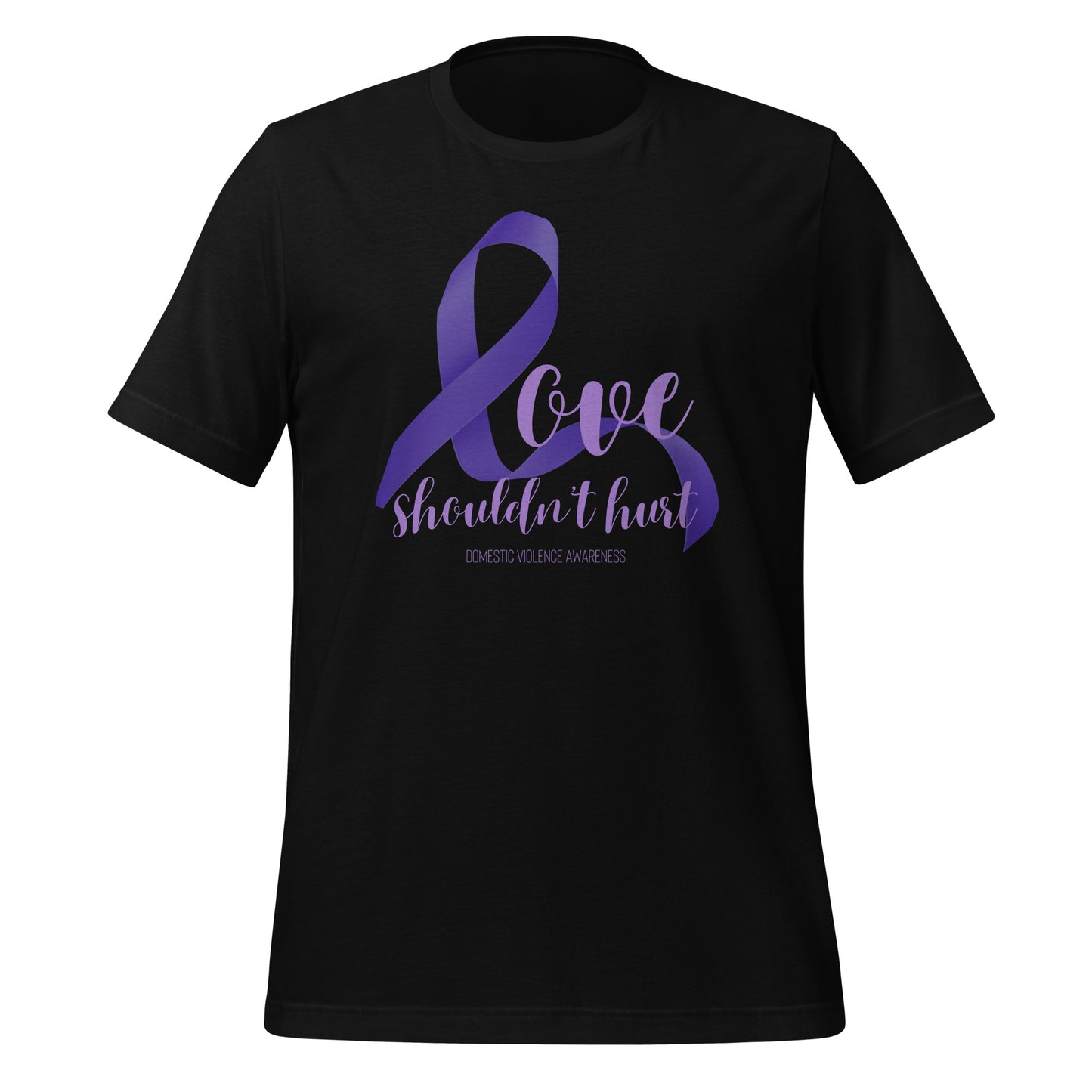 Love Shouldn't Hurt DV Awareness t-shirt