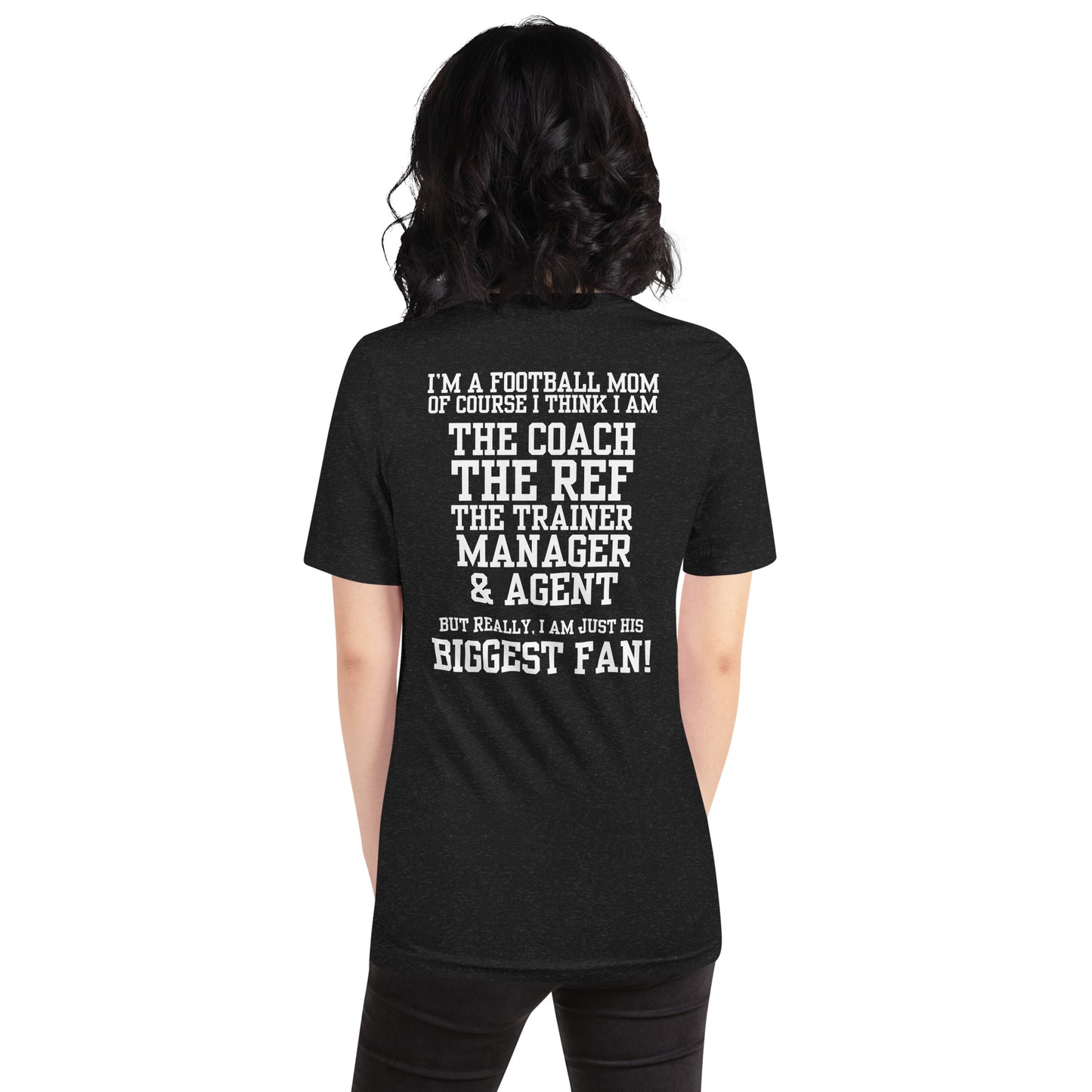 Football Mom2 Unisex t-shirt