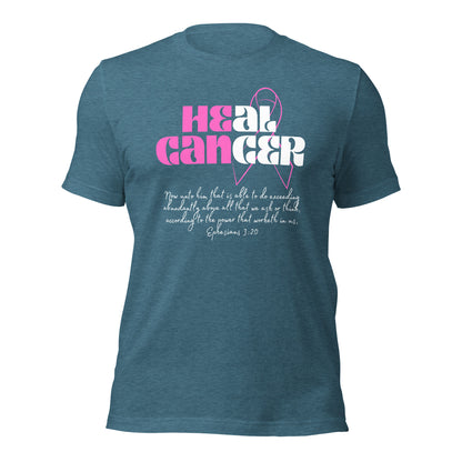 HE CAN HEAL CANCER! Unisex t-shirt