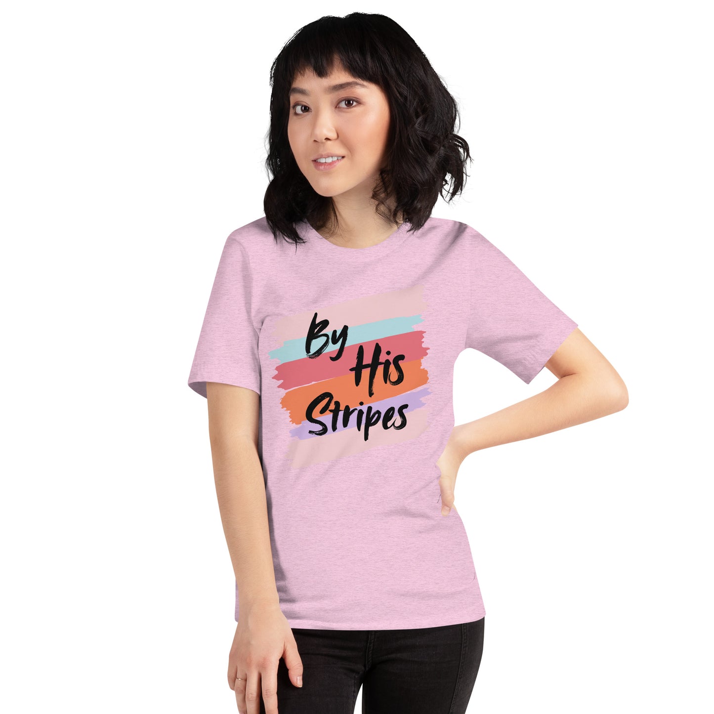 By His Stripes! Unisex t-shirt