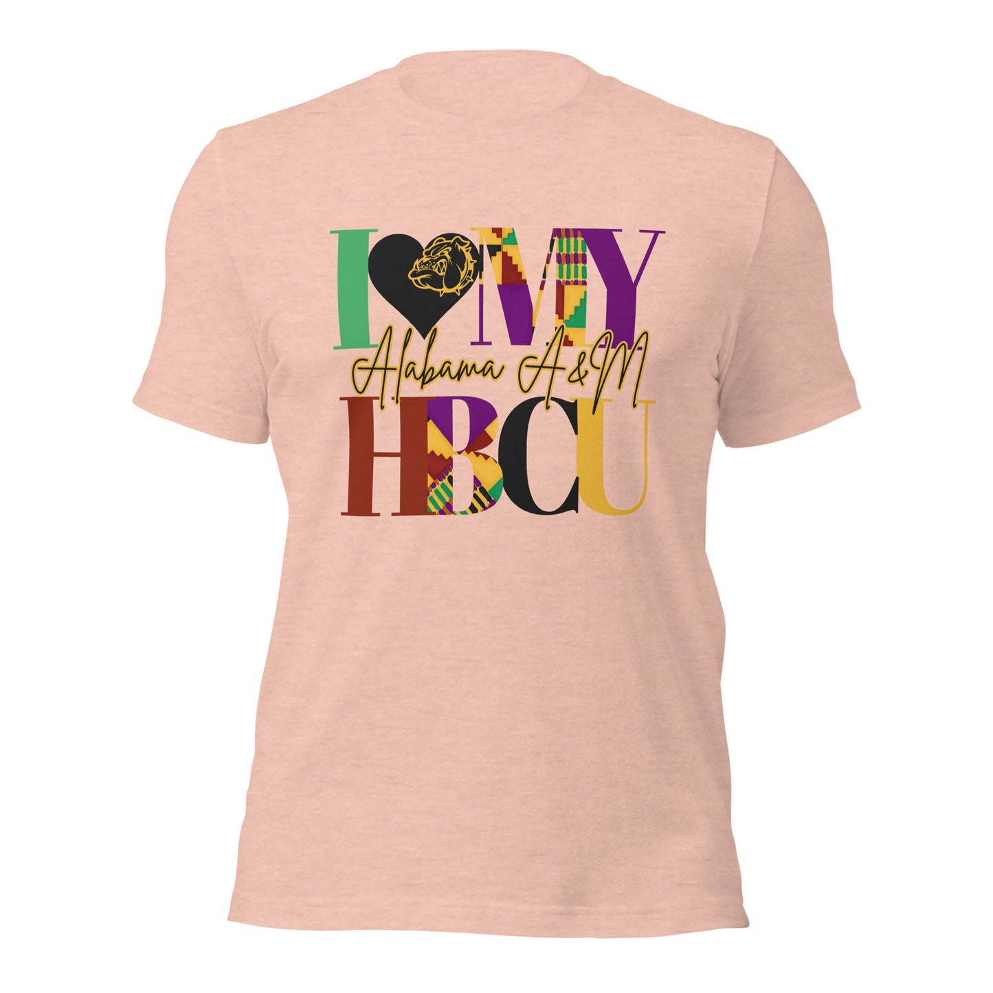 I LOVE MY HBCU: ALABAMA A&M Unisex t-shirt