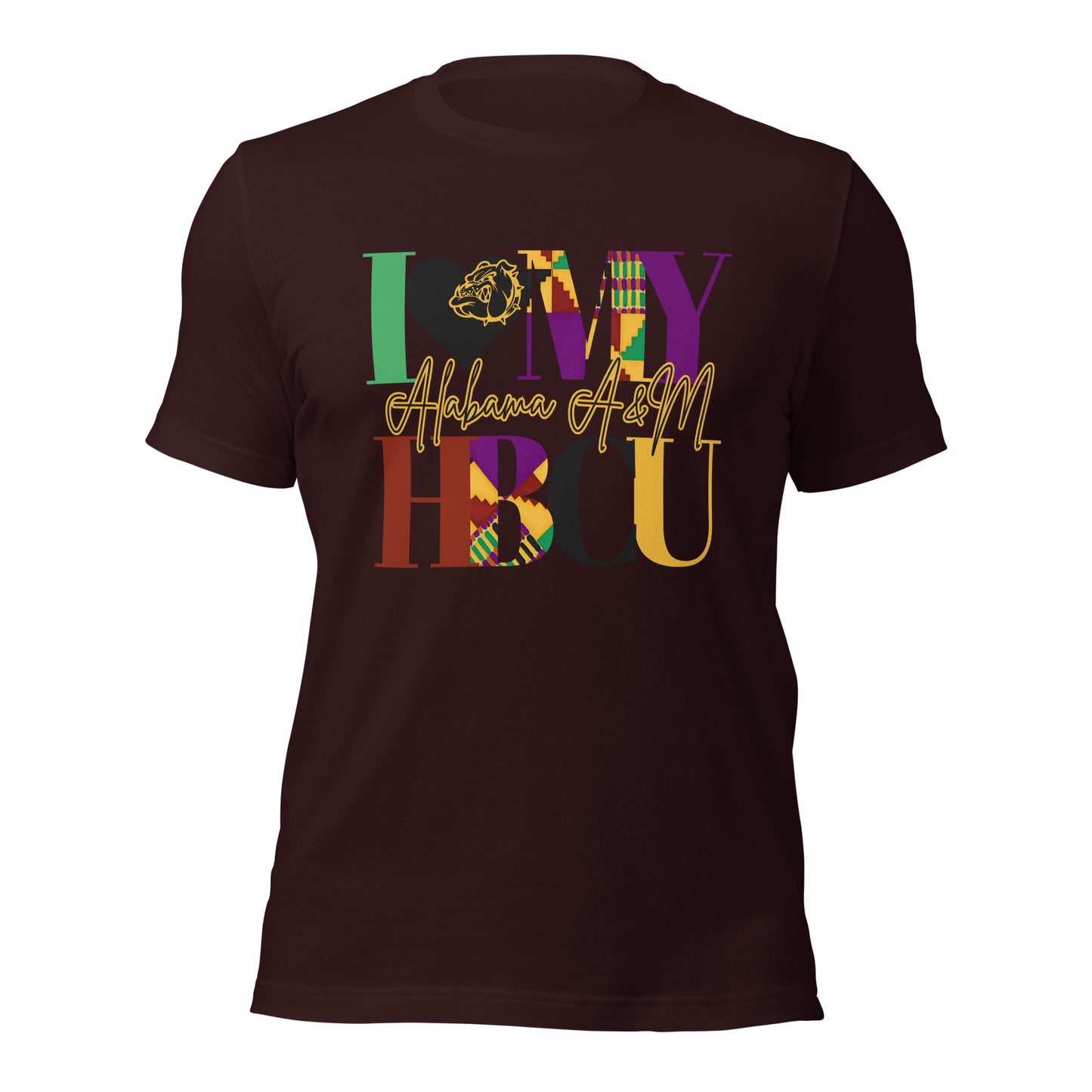 I LOVE MY HBCU: ALABAMA A&M Unisex t-shirt