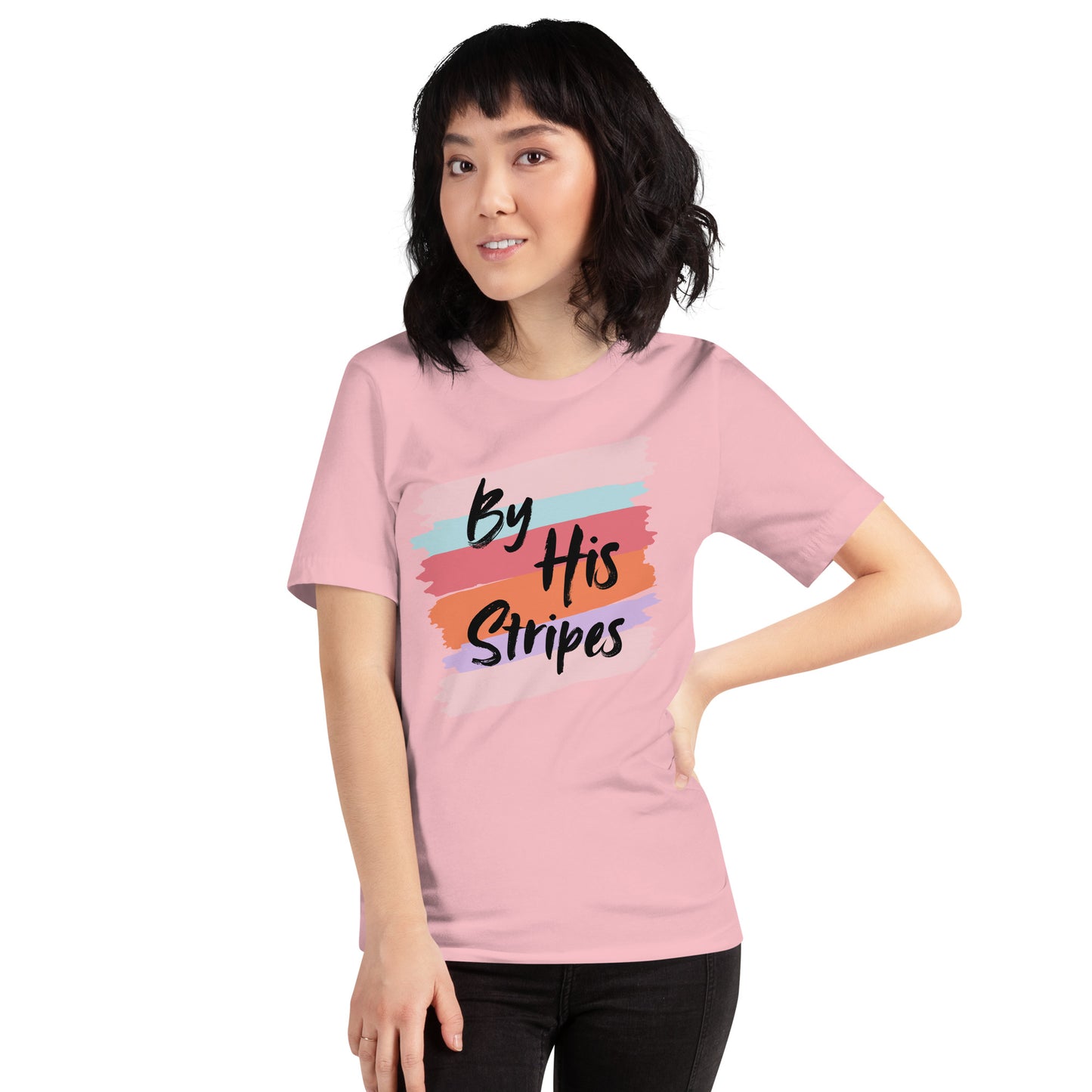 By His Stripes! Unisex t-shirt