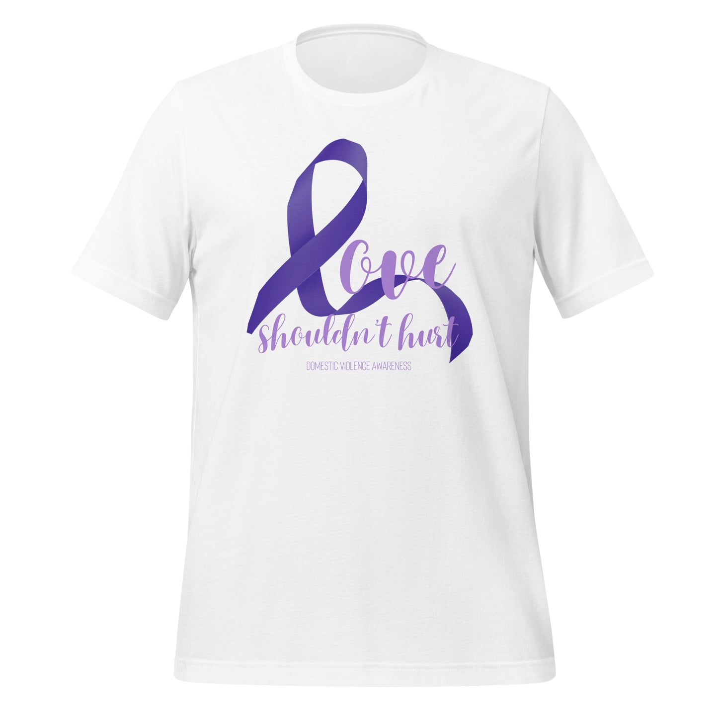 Love Shouldn't Hurt DV Awareness t-shirt